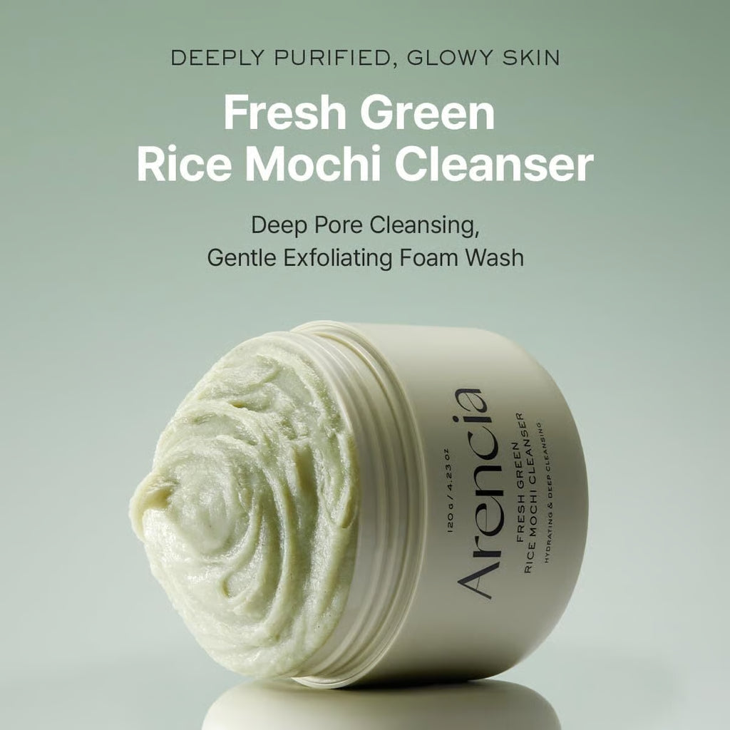 Arencia Fresh Green Rice Mochi Cleanser 120 g